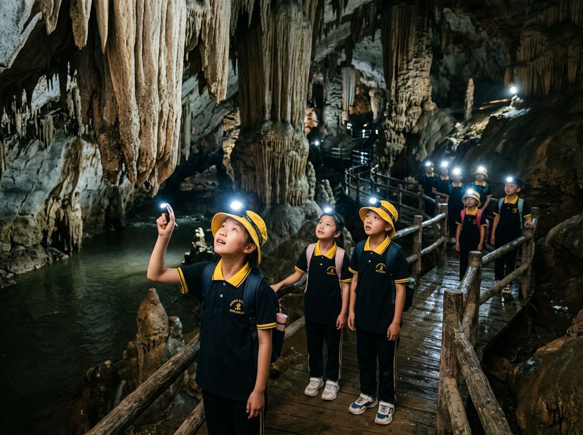 贵州喀斯特溶洞地下河探险