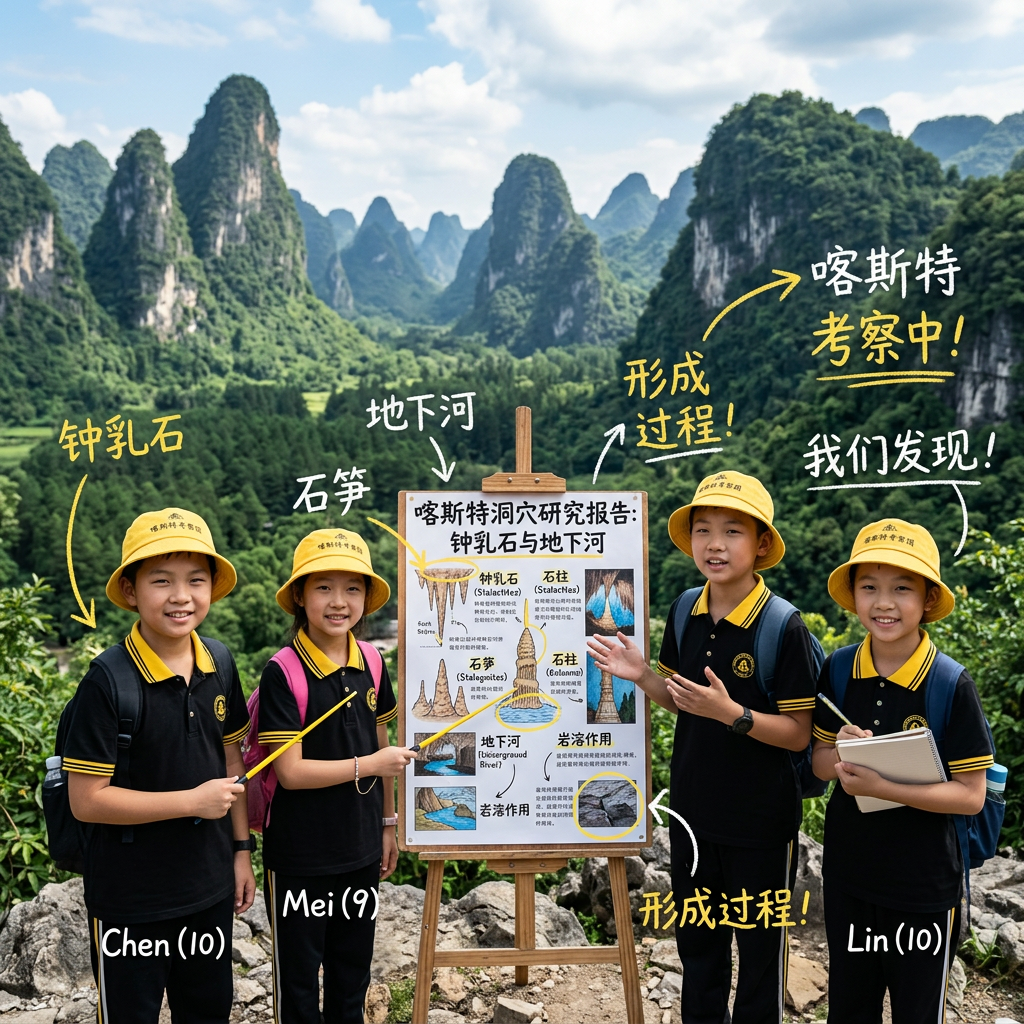 贵州溶洞地质研究报告展示