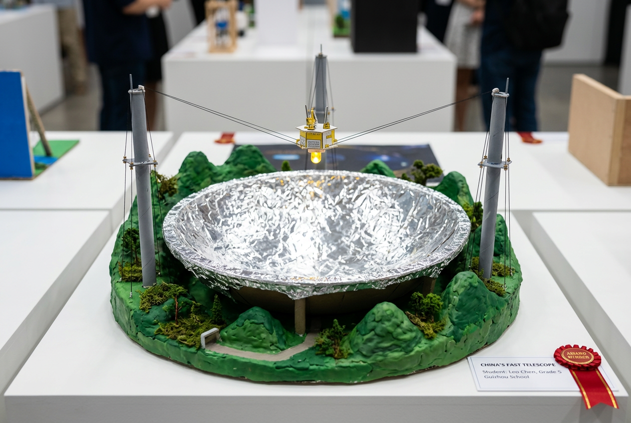 营员科考成果展示 - 左侧